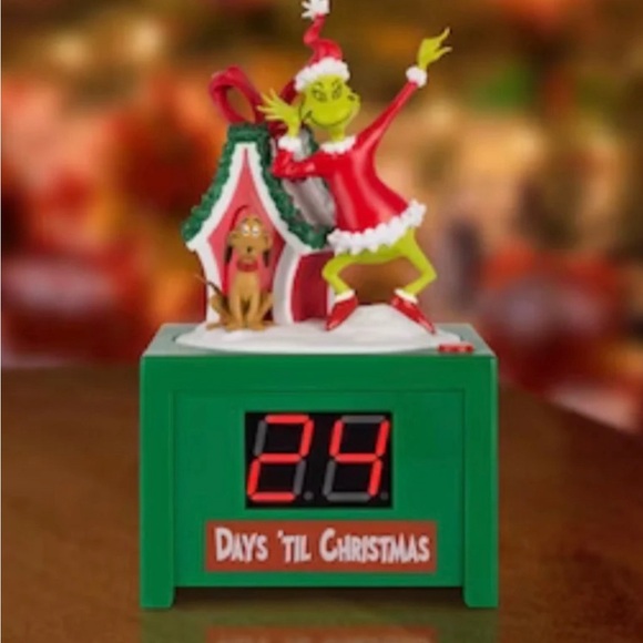 The Grinch Christmas Countdown Calendar Speaks Phrases True Voice - Picture 1 of 6